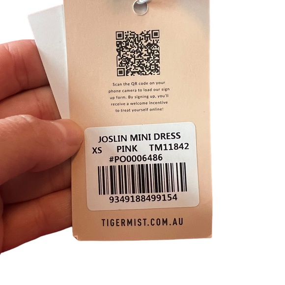 Tiger Mist Joslin Pink Mini Dress size XS - Picture 6 of 14